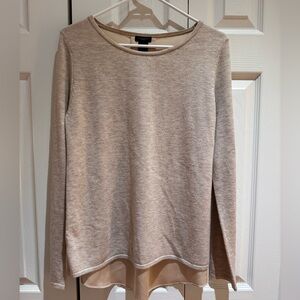 Ann Taylor Factory sweater knit blouse size M